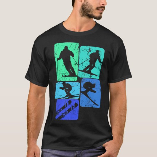 T-shirt Ski, Ski (Devant)