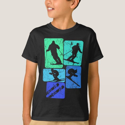 T-shirt Ski, Ski (Devant)