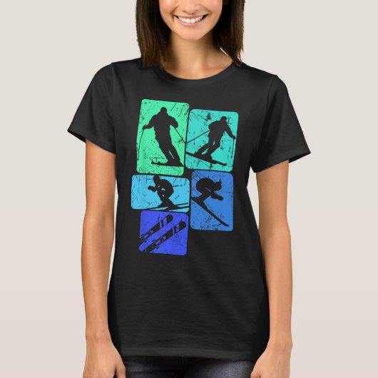 T-shirt Ski, Ski (Devant)