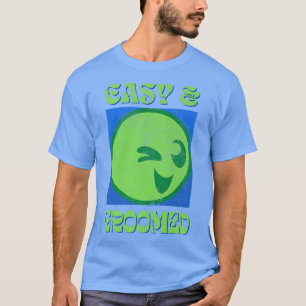 T-shirt Ski Slope Green Run Circle Je suis Easy Groomed Sn
