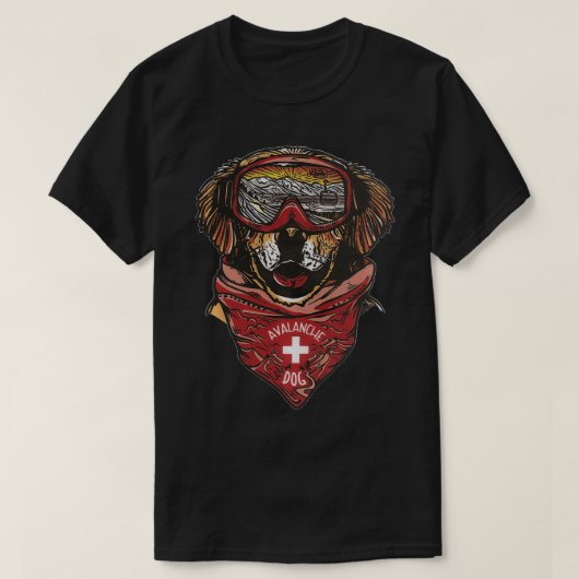 T-shirt Ski Snowboard (Design devant)