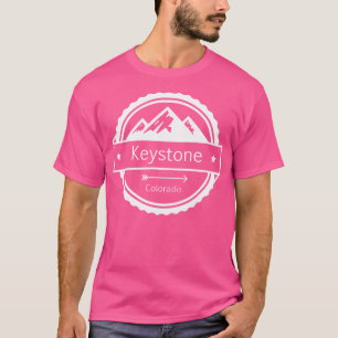 T-shirt Ski Snowboard Et Randonnée - Keystone Colorado