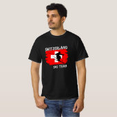 T-Shirt Ski Suisse (Devant entier)