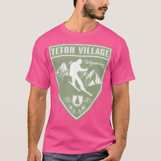 T-shirt Ski Teton Village Wyoming