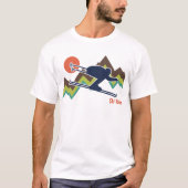 T-shirt Ski Utah (Devant)