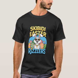 T-shirt Skibidi Pâques Drôle de Pâques Rizzlers Sigma Gen