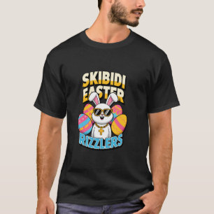 T-shirt Skibidi Pâques Drôle Pâques Rizzlers Sigma Gen Alp