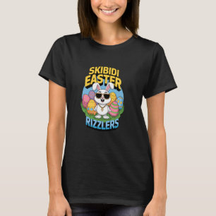 T-shirt Skibidi Rizzlers de Pâques amusants Sigma Gen Alp
