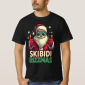 T-shirt Skibidi Rizzmas Noël Noël Noël Noël Noël Noël Noël (Devant)