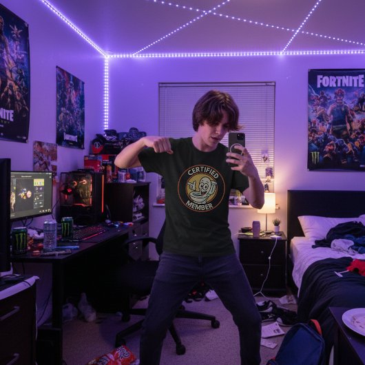 T-shirt Skibidi Toilet Certified Member