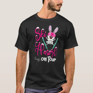 T-shirt Skibunny heureux  skieur ou lapin de pente