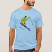 T-shirt Skier (Devant)