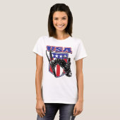 T-shirt Skier USA (Devant entier)