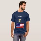 T-SHIRT SKIEUR (Devant entier)