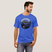 T-shirt Skieur de Mt. Brighton Michigan (Devant entier)