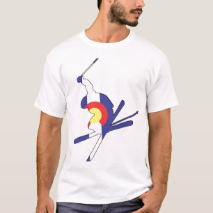 T-shirt Skieur du Colorado