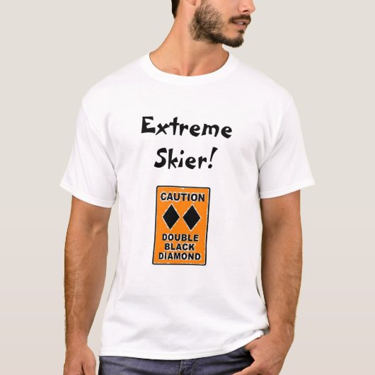 T-shirt Skieur extrême ! (Devant)