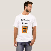 T-shirt Skieur extrême ! (Devant entier)