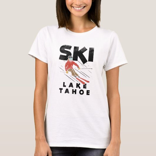 T-shirt Skiing (Devant)