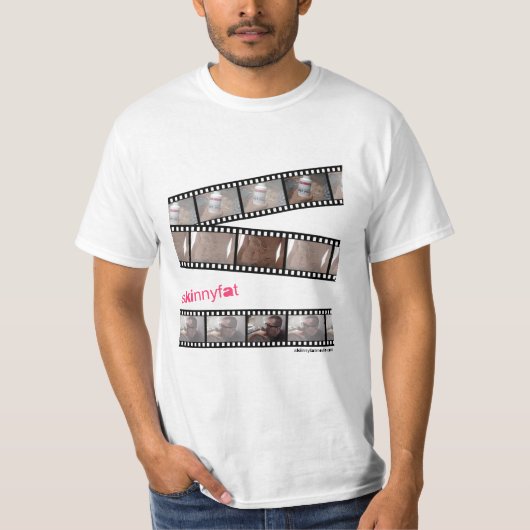 T-shirt Skinnyfat Filmstrip (Devant)