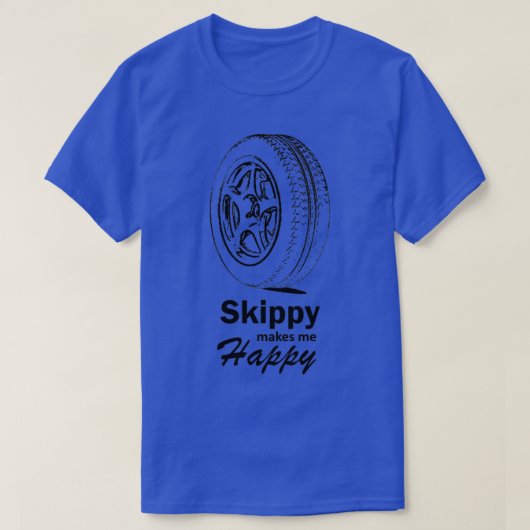 T-shirt Skippy me rend heureux (Design devant)