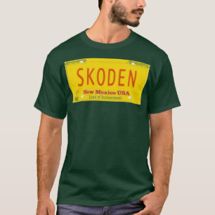 T-shirt SKODEN Nouveau-Mexique Plaque de licence 