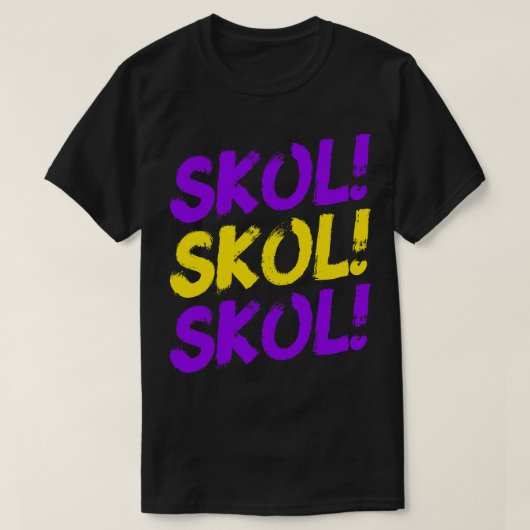 T-shirt Skol Skol Minnesota Football pour Minnesota Fa (Design devant)