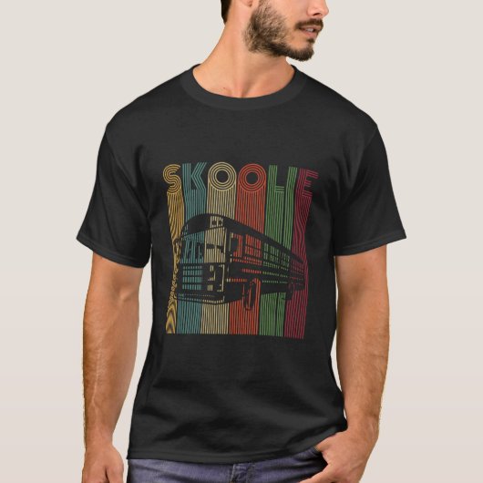 T-shirt Skoolie For A Schoolie Driver (Devant)