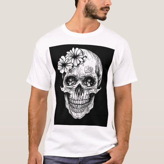 T-shirt skull (Devant)