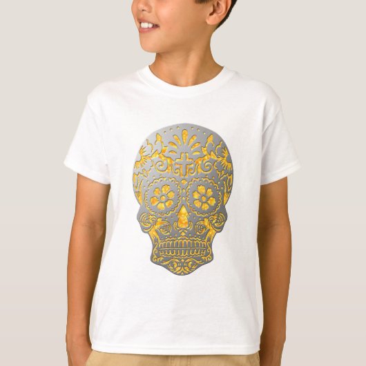 T-shirt Skull2MetalFire (Devant)