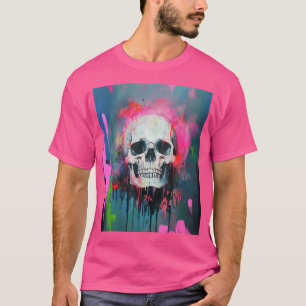 T-shirt Skull Art Punk Artiste gothique alternatif Weirdco