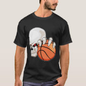 T-shirt Skull Basketball (Devant)