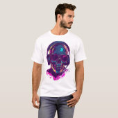 T-shirt Skull DJ Vibes (Devant entier)