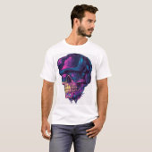 T-shirt Skull Gamer Mode (Devant entier)