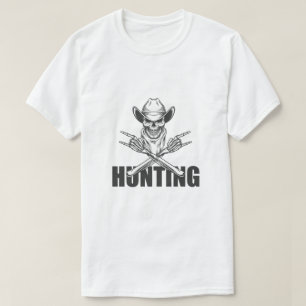 T-shirt Skull Hunter – Implacable et Rebelle