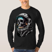 T-shirt Skull in an astronaut helmet skull astronaut (Devant)