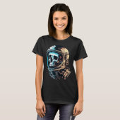 T-shirt Skull in an astronaut helmet skull astronaut  1 (Devant entier)