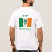 T-shirt Skull Irish Biker (Dos)