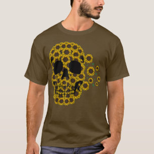 T-shirt Skull Lazy Halloween Costume Cute Skelet