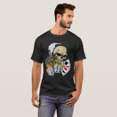T-SHIRT SKULL POKER (Devant entier)