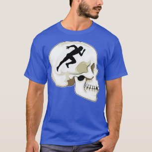 T-shirt Skull Runner Running Sports
