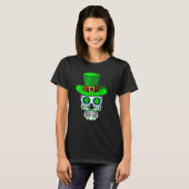 T-shirt Skull St Patricks Day Irish Saint Patricks Day of  (Devant entier)