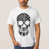 T-shirt Skull Warrior États-Unis (Devant)