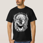 T-shirt Skull Warrior USA (Devant)