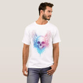 T-shirt Skull with Angel Wings (Devant entier)