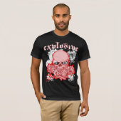 T-SHIRT SKULLNROSES (Devant entier)