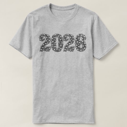 T-shirt Skulls 2023 (Design devant)