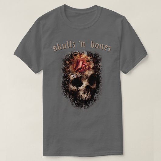T-shirt skullz x27n bonez design 21064 (Design devant)