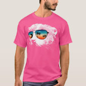 T-shirt Skunk Avec Lunettes de soleil (Devant)