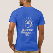 T-shirt Sky Blue Pride Bella+Canvas Jersey Manche courte (Dos)